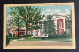 Barnwell Hall University of Alabama Girls Gym Linen Curt Teich Postcard ... - £6.38 GBP