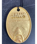 Custom Jaws Resin Wall Hanger Faux Bronze Finish Ornament Halloween Horror - $9.90