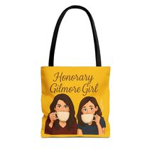 Honorary Gilmore Girl Tote Illustrated Coffee Lovers - $19.99