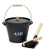 Versatile Galvanized Iron Ash Bucket Set: Stylish and Practical for Outdoor Use