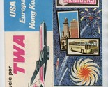 TWA Spain Tours Brochure Madrid Toledo El Escorial Aranjuez - $17.82