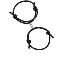 2pcs Couple Magnet Attract Lover Couple Bracelet Gift For Men Women Best Friend  - £10.18 GBP
