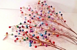 Mardi Gras Party Pack 12 Bead Necklaces 12 Bead Picks 6 Feather Eye Mask... - £14.85 GBP