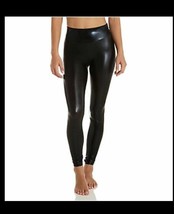 Hue Body Gloss faux leather leggings Silky Soft Stretch Luminous SZ XL NEW - £66.34 GBP