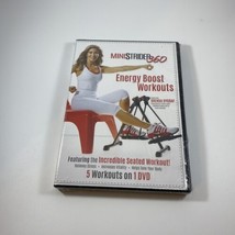 Mini Strider 360 Energy Boost workout DVD Brenda Dygraf seated exercises fitness - £6.69 GBP