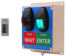 Large Wireless Customer Entry Control System D with Intelligent Portable Control - £142.46 GBP