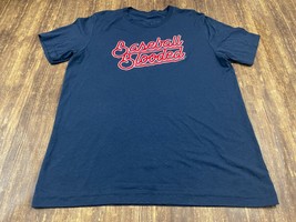 40 Man Merch “Baseball Blooded” Men’s Dark Blue T-Shirt - XL - £5.91 GBP