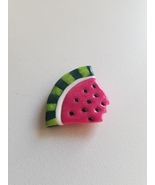 Handmade Clay Watermelon Slice Magnet - $110.07 MXN
