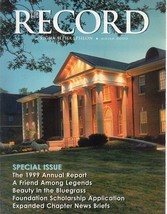 The Record of Sigma Alpha Epsilon (Winter 2000 Volume 120 Number 1) Single Issue - £18.79 GBP