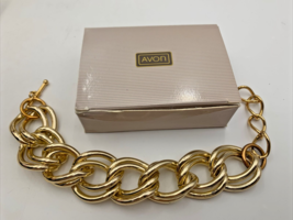 Avon Vintage 1991 Bold Links Bracelet CHUNKY - £11.15 GBP