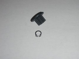 Small Gear + Snap Ring for Motor Shaft in West Bend Bread Maker Model 41300 - $12.24