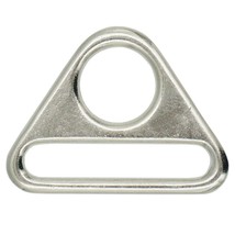 20 Pcs 1&quot; 25mm 1.5&quot; 38mm Metal Adjuster Triangle Ring with Bar Swivel Cl... - $7.75+