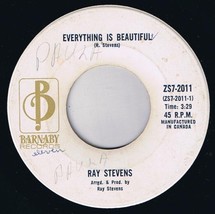 Ray Stevens Everything Is Beautiful 45 rpm A Brighter Day Canadian Pressing - £3.81 GBP