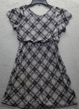 Three Pink Hearts A-Line Dress Girls 14 Multi Cold Shoulder Sleeve Round... - $398.01 MXN