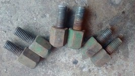 6- vintage John Deere implement cap nuts  - £7.86 GBP