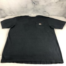 CARHARTT Shirt Mens L Tall Loose Fit Short Sleeve Pocket Cotton Blend Bl... - €13,10 EUR