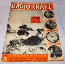 Radio Craft Magazine December 1939 War and Radio Hugo Gernsback - £7.82 GBP