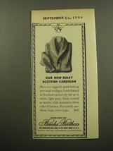 1959 Brooks Brothers Clothing Ad - Our new and similar items