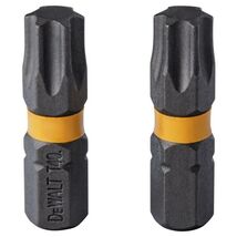 DeWalt Max Fit Torx T40 Head X 1 in. L Screwdriver Bit 2 pk - $7.95