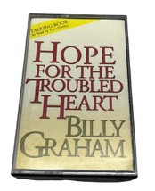 Billy Graham Hope for the Troubled Heart Christian Religious Cassette Tape 1991 - $11.88