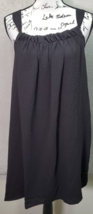 Nine West Mini Dress Women Medium Black Trapeze Backless Square Neck Wid... - £20.19 GBP