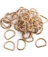 Metal D Rings Heavy-Duty Extra Thick 3.8Mm Thickness D Ring For Sewing K... - £14.36 GBP