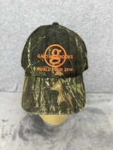 Country Garth Brooks World Tour Hat Camo &amp; Orange Adjustable Strap Hat Cap - $11.98