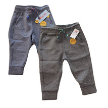 Toddler Boys 2pk Athletic Jogger Pull On Pants Cat &amp; Jack Charcoal/Blue Size 18M - £7.76 GBP