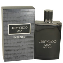 Jimmy Choo Man Intense Cologne By Eau De Toilette Spray 3.3 oz - £46.13 GBP