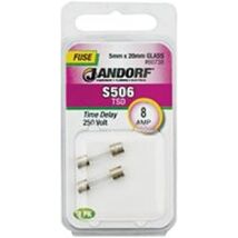 Jandorf Specialty Hardw Fuse S506 8A Time Delay 60738 - $21.07