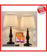 Sophisticated Set of 2 Touch Dimmable USB Lamps for Nightstand or Living... - $88.14 CAD