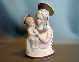 Lefton China Madonna And Child Figurine (1987) - £14.50 GBP