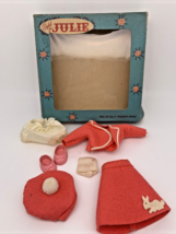 9-Pc Set For 8” Styled For Julie Doll Pink Clothes Original Box 50’s - £22.22 GBP