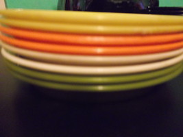 Beverage Coasters in 4 colors of plastic- Vintage - $13.00