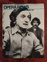 Rare METROPOLITAN OPERA NEWS March 8 1975 Frank Corsaro Catherine Malfitano - $22.52 CAD