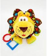 Play n Gro Lion Baby Growling Rattle Teether Development  9&quot; Plush Toy B18 - $189.87 MXN