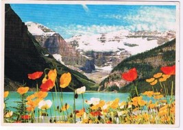 Alberta Postcard Lake Louise Mount Victoria Canadian Rockies - $2.07