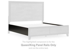 Kraeburn - Brown / Black - Queen/King Panel Rails - $149.00