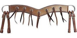 Showman Genuine Hair-on Cowhide Medium Leather Tripping - $149.00