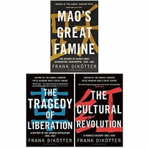 Peoples Trilogy 3 Books Collection Set By Frank Diktter (Mao&#39;s Great Fam... - $72.00