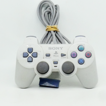 Official Sony PlayStation PS One Analog Controller Pad SCPH-110 Clean Te... - $19.79