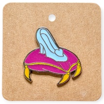 Cinderella Disney Pin: Glass Slipper on Pillow - £15.67 GBP