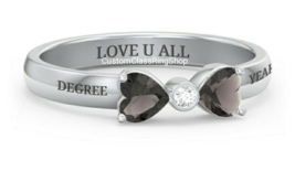 College Class Ring,School Ring,Class Rings,Graduation Ring,Senior Class Ring - £126.55 GBP