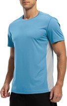 Men&#39;S Quick Dry Cool Upf 50 Lightweight Athletic T-Shirts From Basudam. - £30.34 GBP