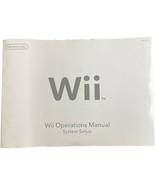 Nintendo Wii Operations Manuals System Setup Booklet - £9.54 GBP