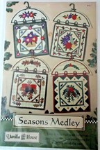 4 Seasons Medley 15 x 22&quot; Wall Hanging Patterns By Vaniila House #87 New - £6.22 GBP
