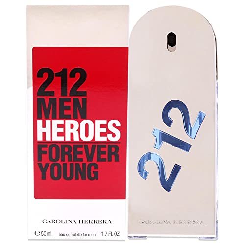 Carolina Herrera 212 Heroes Forever Young Men EDT Spray 1.7 oz - $82.12