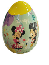 Disney Minnie/Mikey Plastic Easter Egg W/Smarties &amp; Candy 2.86oz - £11.73 GBP