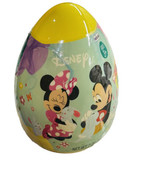 Disney Minnie/Mikey Plastic Easter Egg W/Smarties &amp; Candy 2.86oz - £11.59 GBP