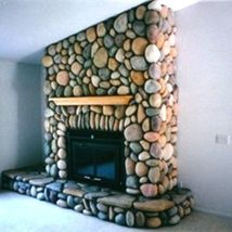 #OOR-01 River Rock Molds (12) Make 1000s Of Cement Stones For Fireplaces & Walls image 4